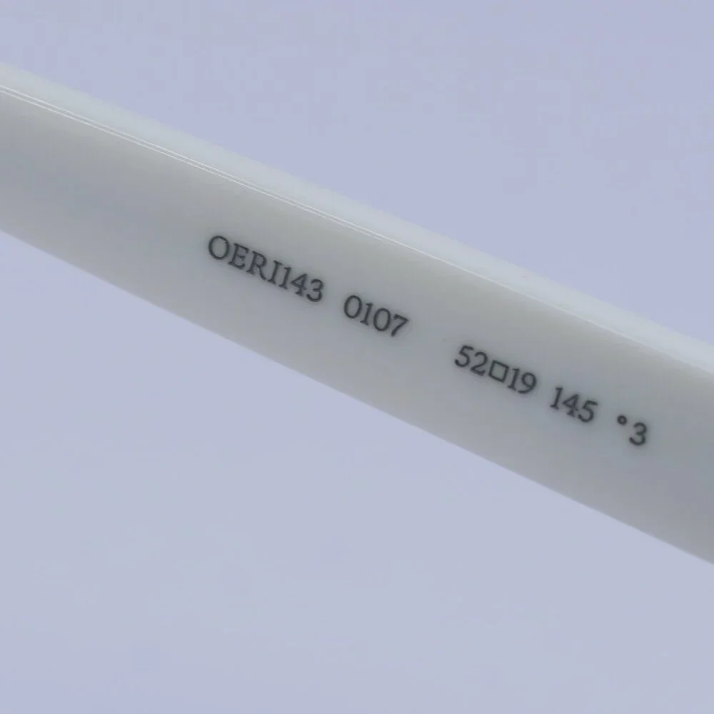 Off-White OERI143 LINCOLN 0107 Sunglasses White Square Frame, Grey Lenses